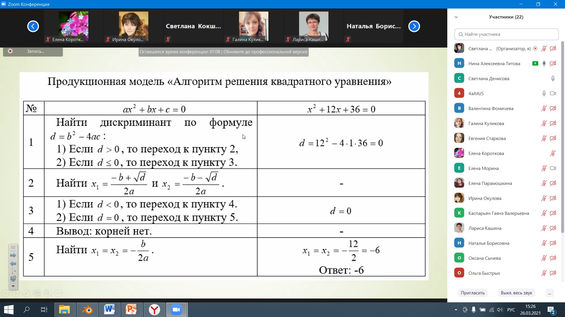 Современные образовательные технологии на уроках математики | МАОУ ДПО  «Центр развития системы образования» г.Перми